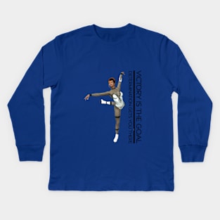 Victory Goal Skating Kids Long Sleeve T-Shirt